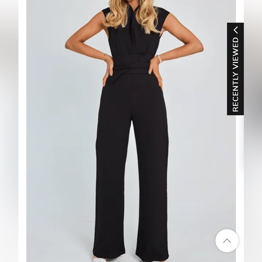 Black jumpsuit
